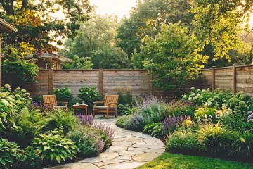The backyard photograph developed through Fujifilm Velvia 50.